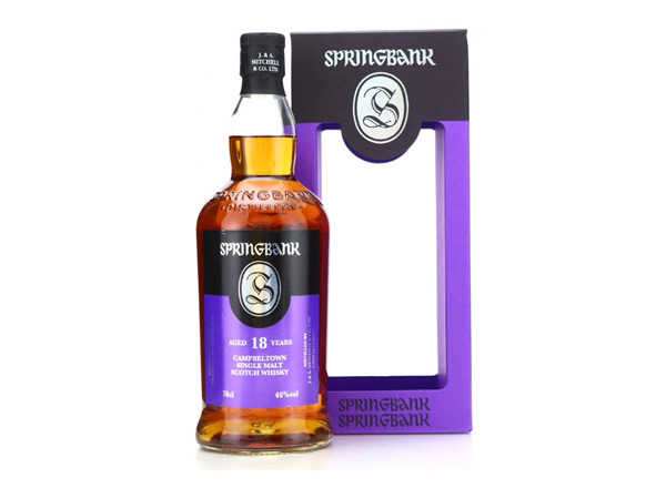 杭州Springbank云顶18年威士忌回收云顶威士忌洋酒700ml