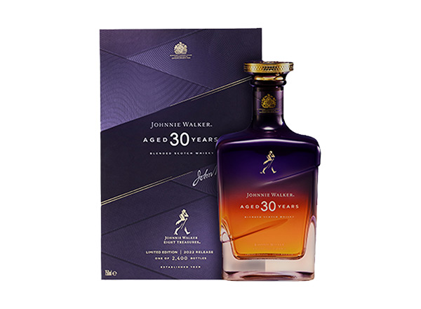 杭州Johnnie Walker尊尼获加30年回收尊尼获加威士忌紫金臻选750ml礼盒装洋酒收购约翰走路中国限量版