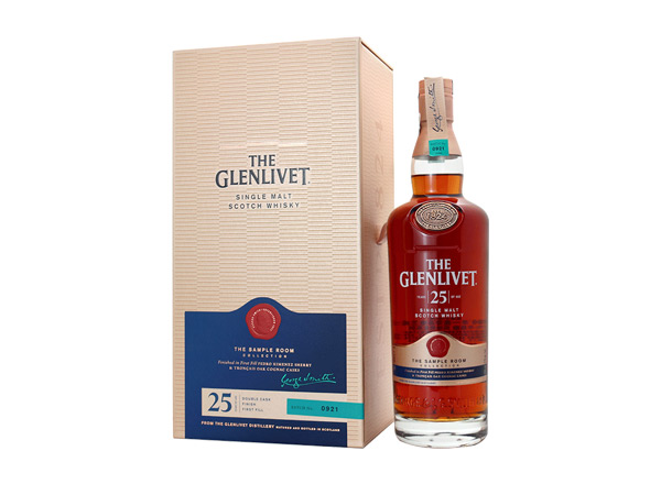 杭州The Glenlivet回收格兰威特25年苏格兰单一麦芽威士忌陈酿风味创造系列