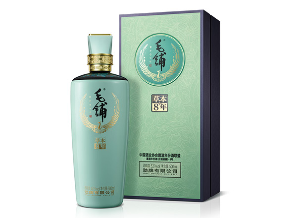 杭州劲牌毛铺酒回收毛铺草本年份酒•8年草本42度52度行情价格