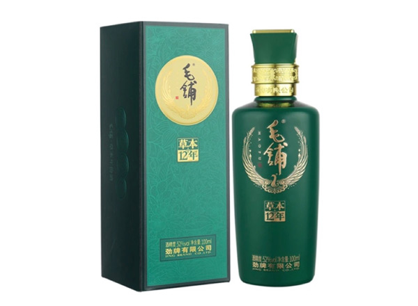 杭州劲牌毛铺酒回收毛铺草本12年52度42度草本年份酒行情价格