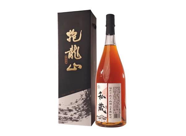 杭州抱龙山黄酒回收抱龙山私藏30年陈酿1.38L礼盒装绍兴花雕酒行情价格