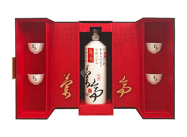 杭州会稽山黄酒回收大师兰亭三十年陈酿1L商务版礼盒装