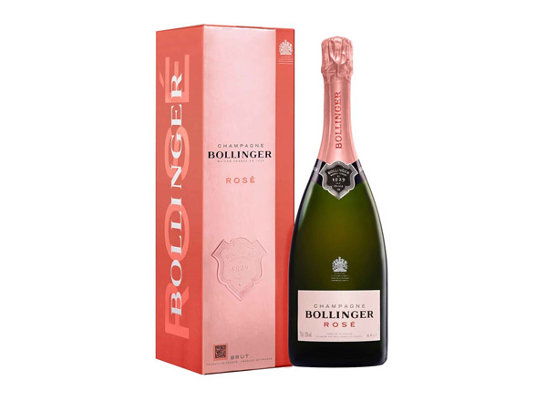 杭州回收堡林爵桃红香槟礼盒Bollinger Rosé